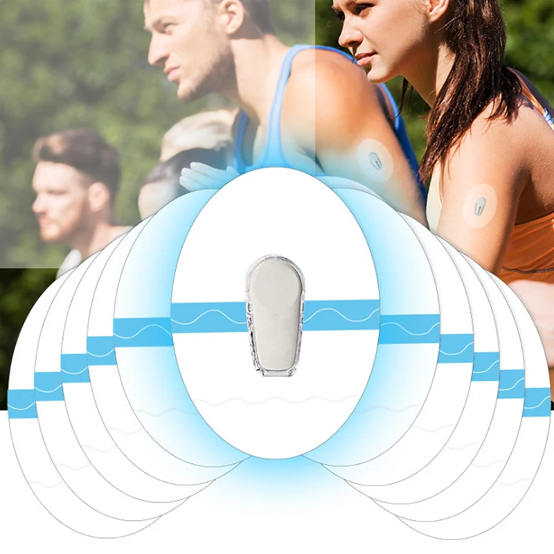 

10 шт. водонепроницаемых прозрачных пластырей Dexcom G6 для использования во время плавания и душа