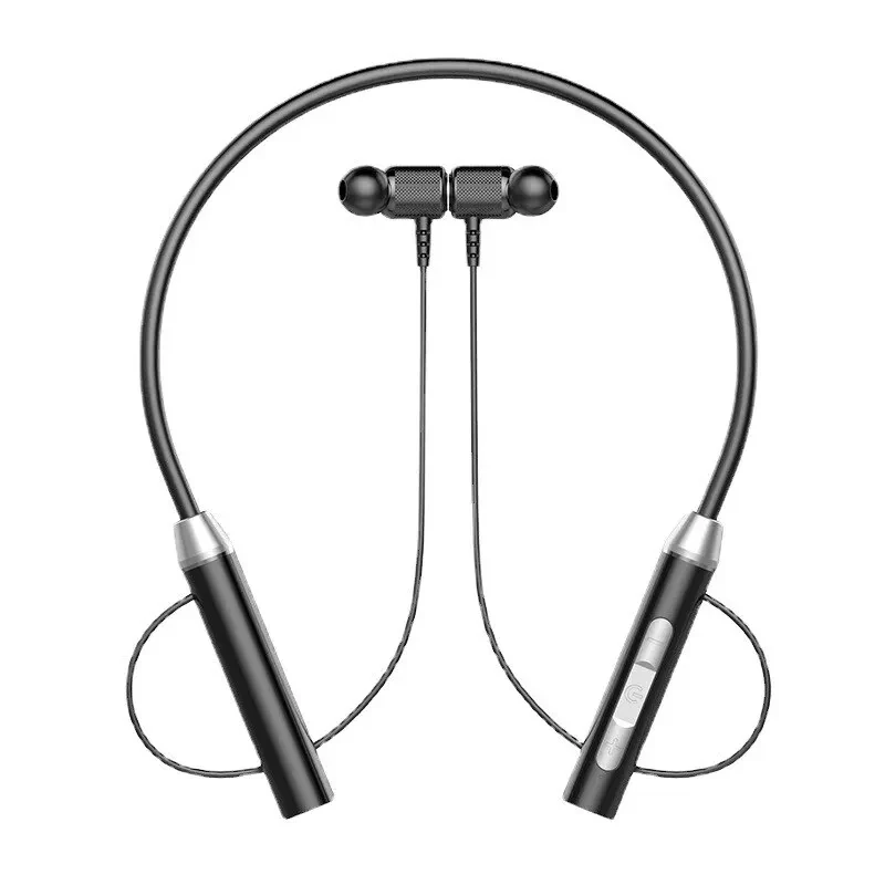 Wireless Bluetooth Headphones Neck Stereo Noise Reduction Universal Sports Earphone Microphone image 6