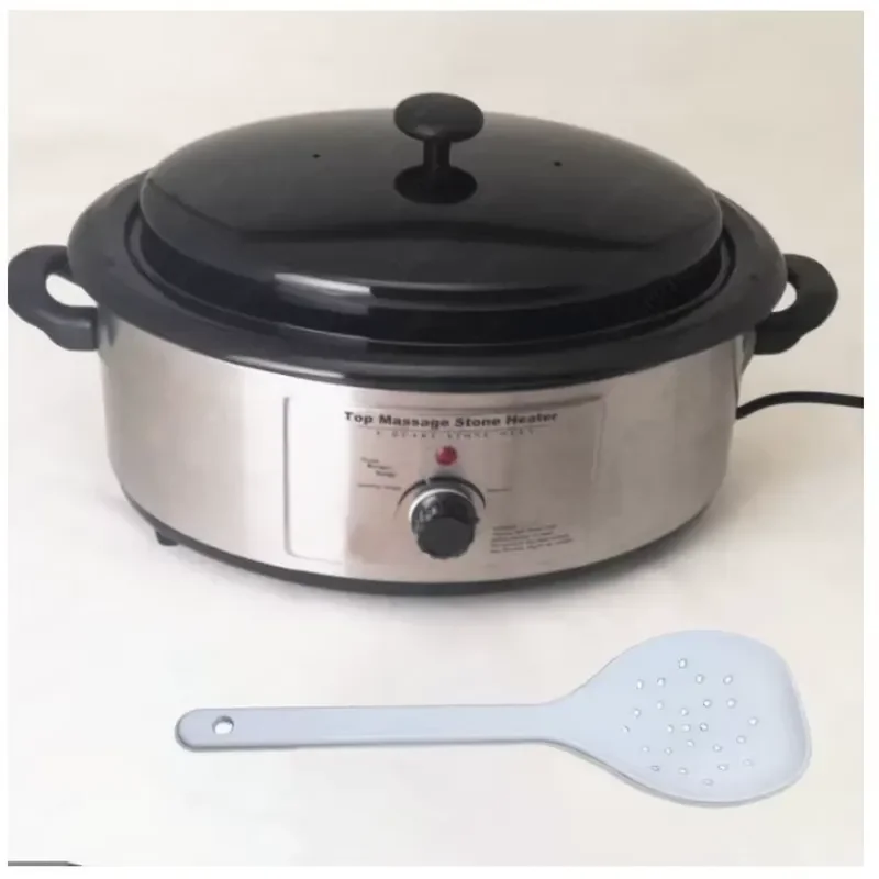 Hot Stone Massage Heater Professional Spa Therapy Warmer for Salon Home Use Basalt Stones Heating Device Relaxation Body Care