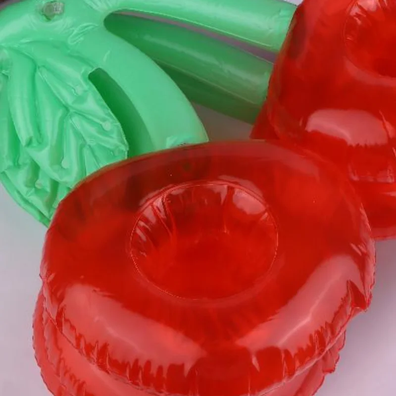 

1/3 шт. надувной держатель для вишневых напитков, забавный аксессуар для бассейна, идеальная игрушка для бассейна, украшение для вечеринки