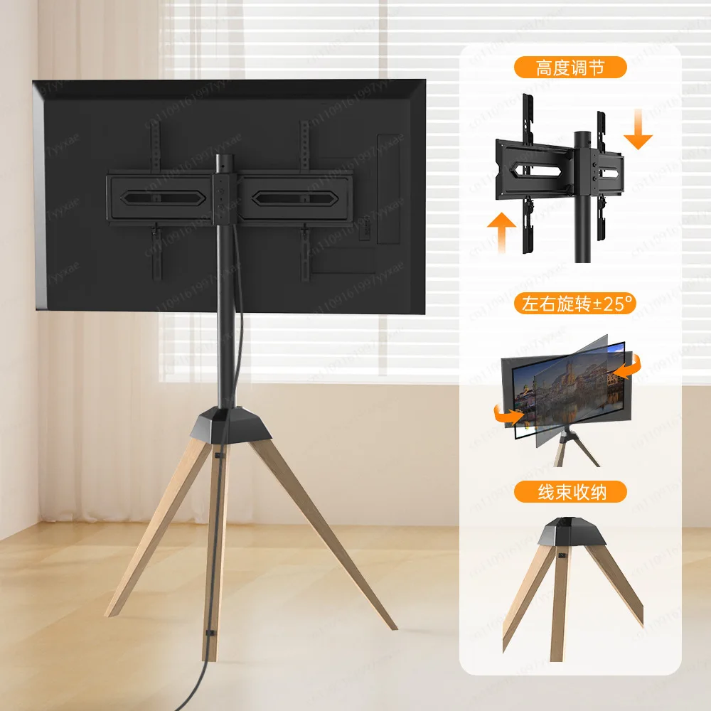 TV floor bracket, high compatibility, adjustable and stable, all-brand universal TV