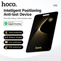 HOCO E92 Global GPS Card Rechargeable Wallet Trackers Car Pets Kids Locator IP68 Waterproof Smart Anti-Lost Device For Apple IOS
