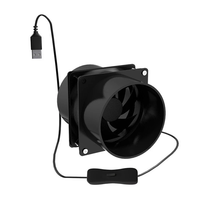 Ventilador de duto USB USB 5V Absorvedor de fumaça de solda ESD Extrator de fumaça Duto de tubo de ventilador