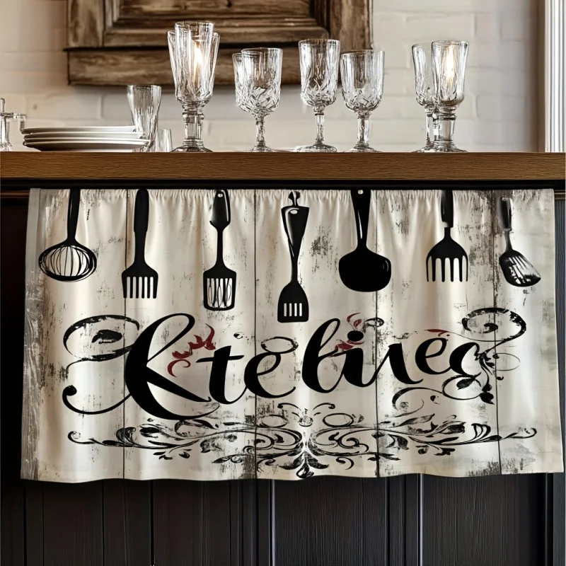 Modern Art Decoration Kitchen Living Room Game Room Covering Curtains Partition Curtains Decorative Curtains