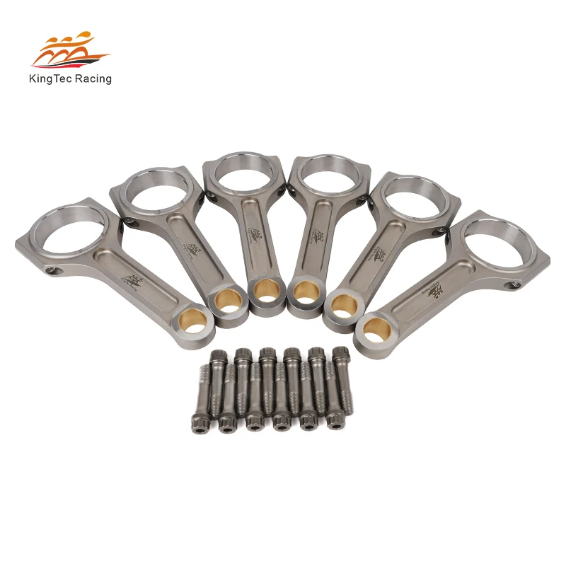 

KTC Racing EA839 3.0T КОМПЛЕКТ кованых шатунов I-BEAM для Audi S4 B9 Q7 Q8 Высокопроизводительное обновление с болтами ARP