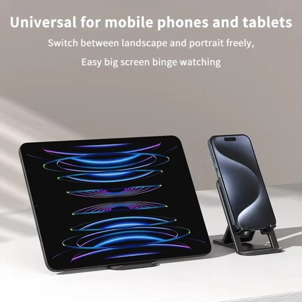 

New Adjustable Mobile Phone Holder Foldable Hands-Free Desktop Stand Multi-Angle Desk Phone Bracket