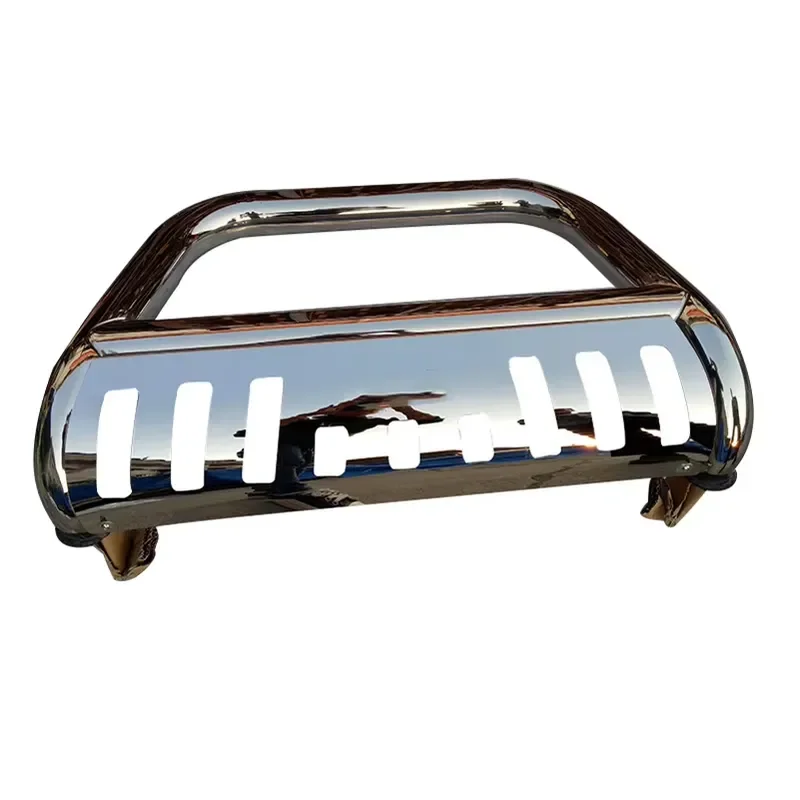 Custom U Type Grille Guard with Skid Plate U Shaped Bull Bar Nudge Bar for Chevrolet Ram Tacoma Hilux