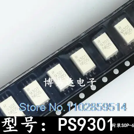 PS9301 SOP R9301 R 9301 SOP-6, 10 Pièces/Uno