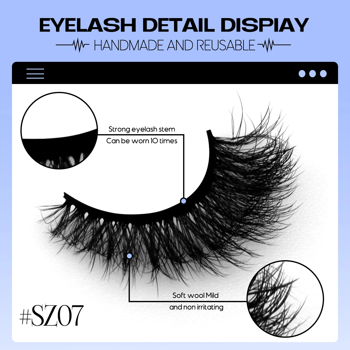 LASVIREY ふわふわ厚いつけまつげ キャットアイラッシュ 8D ふわふわドラマティックボリューム フルストリップ フェイクミンクまつげ エクステンションメイク