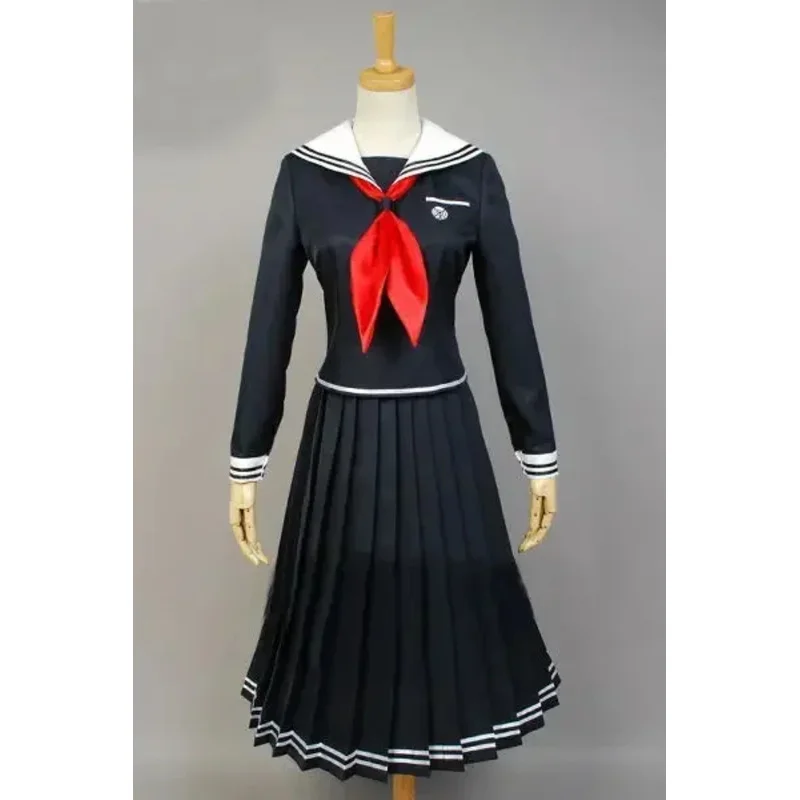 FC6Anime Danganronpa Dangan-Ronpa 2 Toko Fukawa Cosplay Costume School Uniform Halloween Party costumes Dangan-Ronpa Cosplay@FC8