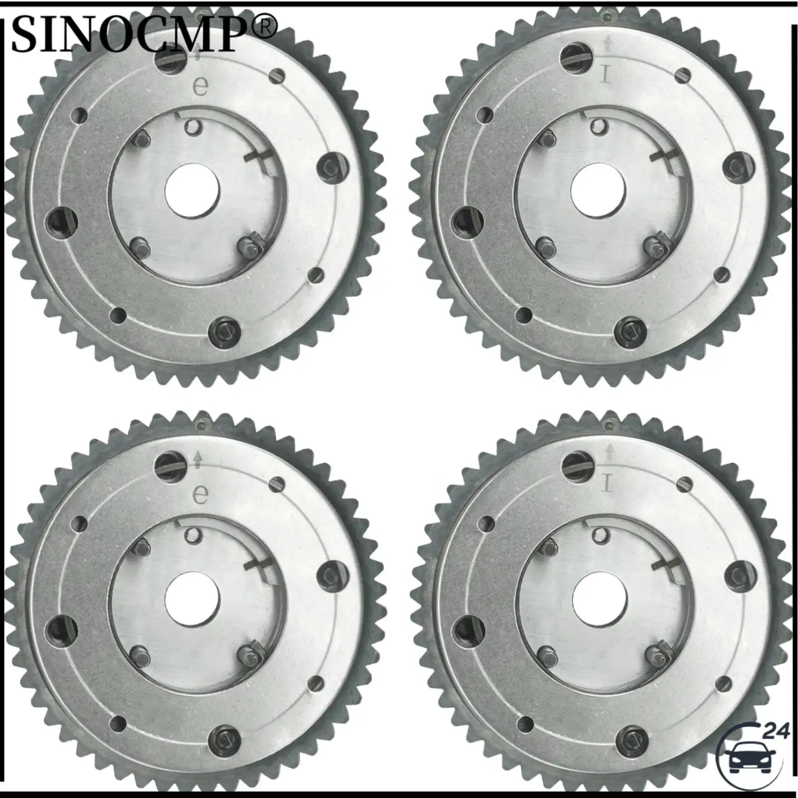 

4 шт. VVT799 впускной и выпускной двигатель, звездочка регулируемого клапана ГРМ ML3Z6256A VVT800 ML3Z6C525A для Ford F-150 2021-2021 V6 3.5L