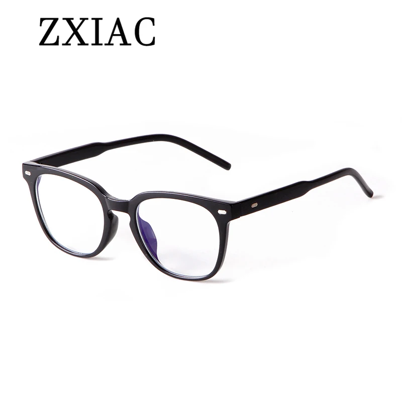 ZXIAC Fashion Rivet Round Sunglasses Women Men 2024 Retro Transparent Square Sun Glasses Trendy Classic Shades UV400 Protection