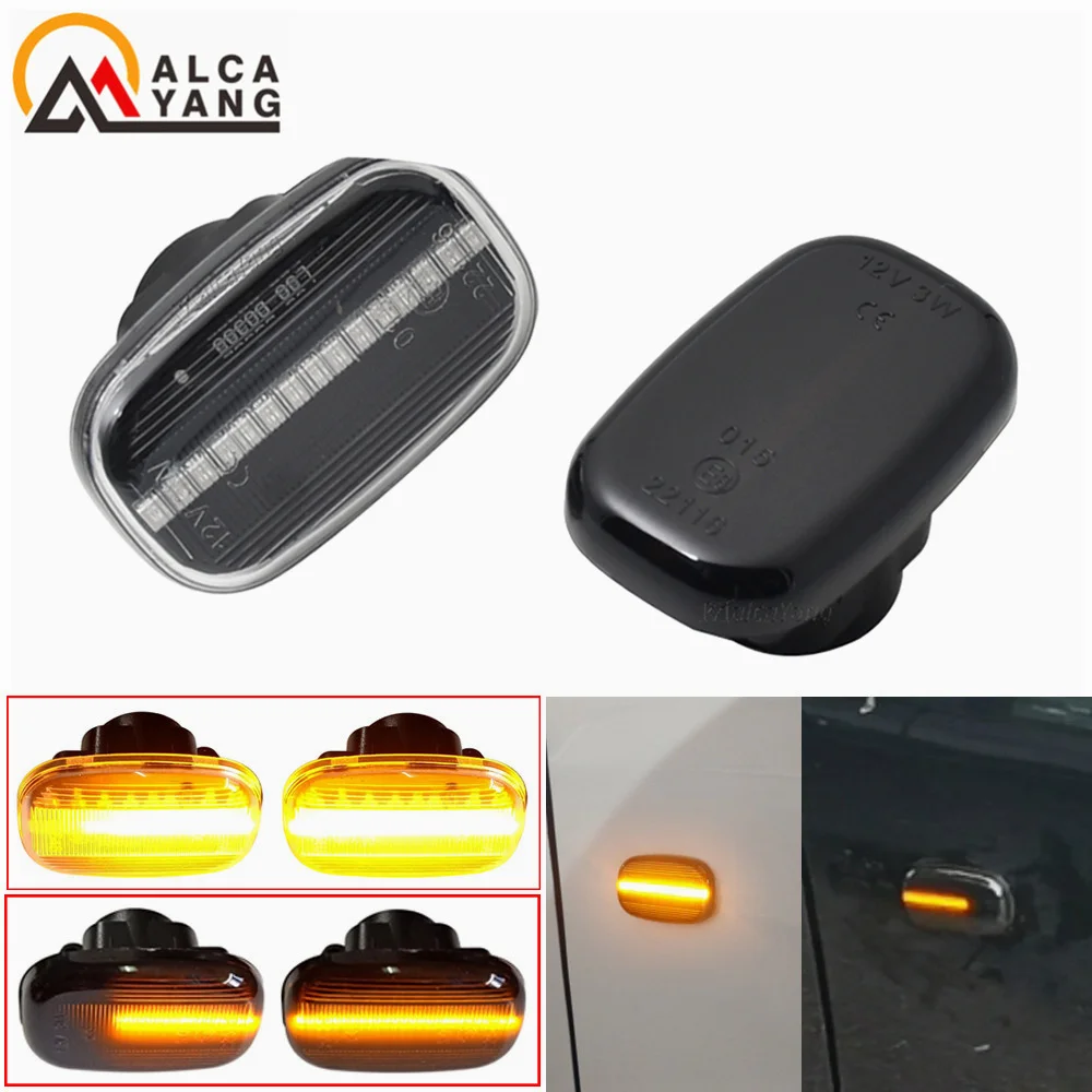 LED Dynamic Side Marker Turn Signal Light For Toyota Corolla Harrier Yaris Hilux Avensis Probox Fielder Lexus GS RX 300 330 350