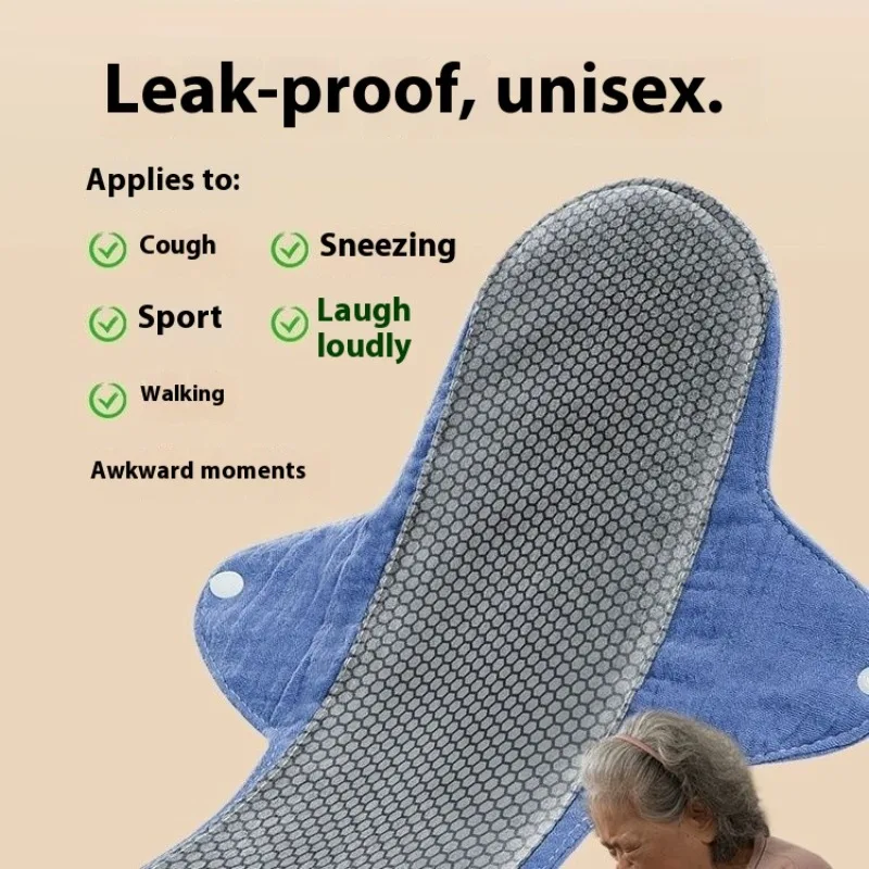 عالية الامتصاص سلس البول قابل للغسل منصات الحيض النساء المسنين تسرب برهان السروال بطانات الكبار السرير منديل صحي منشفة #2