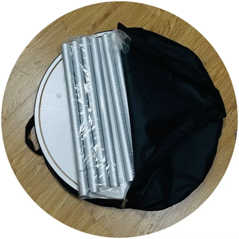 Portable tension fabric aluminum promotional stand, commercial advertising display stand