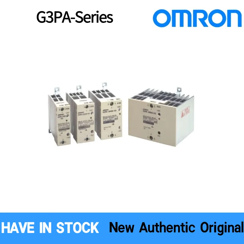 OMRON G3PA Solid State Relay Single Phase Built-in Heat Sink Zero Cross DIN Rail UL CSA VDE