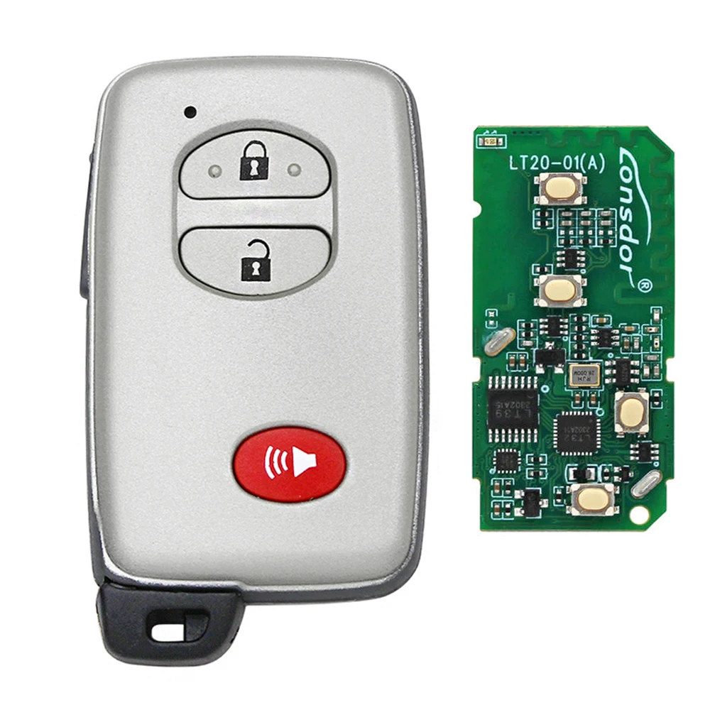 Smart Keyless Go Remote Key Fob 433MHz 4D Chip for Toyota Land Cruiser 2007-2016 Board A433/F433 FCC ID B77EA P1 98