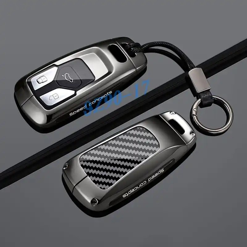 capa-de-chave-de-carro-em-fibra-de-carbono-metalica-para-audi-a4-b9-a5-q5-sportback-s4-s5-sq5-tt-2018-2025-2024-2023-2022