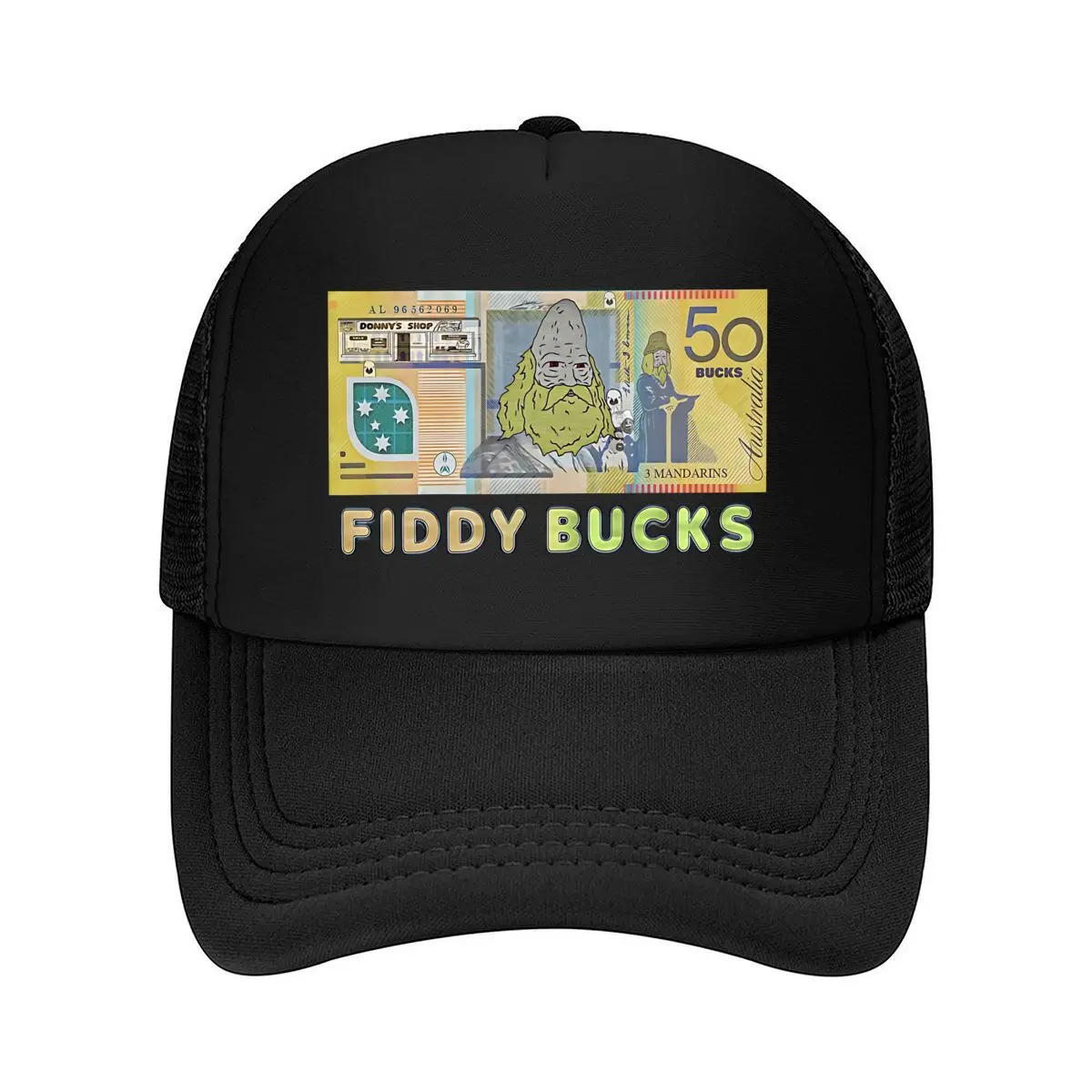 Fiddy Bucks Humor – Il Cappello in Maglia con Design di Denaro Finto per un Look Ironico e Stiloso