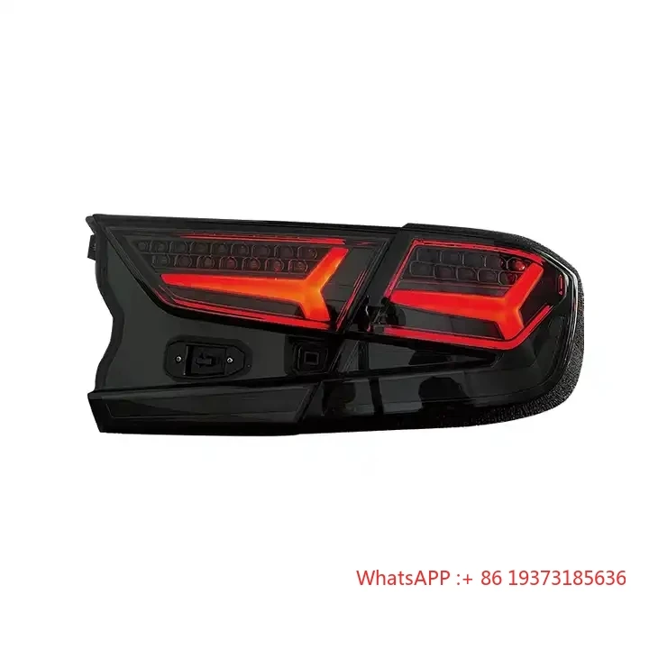 TYPY Auto-Rücklicht, Rücklicht, modifiziertes LED-Rücklicht, Blinker, Bremslicht für Honda 10. Accord 2018–2022