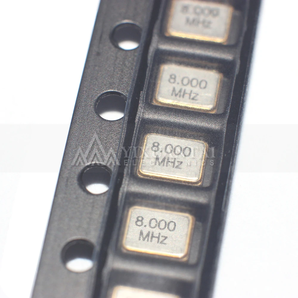 SMD-3225 SMD passive quartz crystal oscillator 3225  8  11.0592 12 14.31818 16 20 22.1184 24 25 26 27.12 27.6 30 32 40 48 50 Mhz