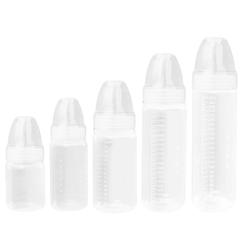

97BC Newborns Disposable Bottle Wide Mouth Storage Feeding Bottle Premature Baby Bottle Breast Milk Preservation Storage