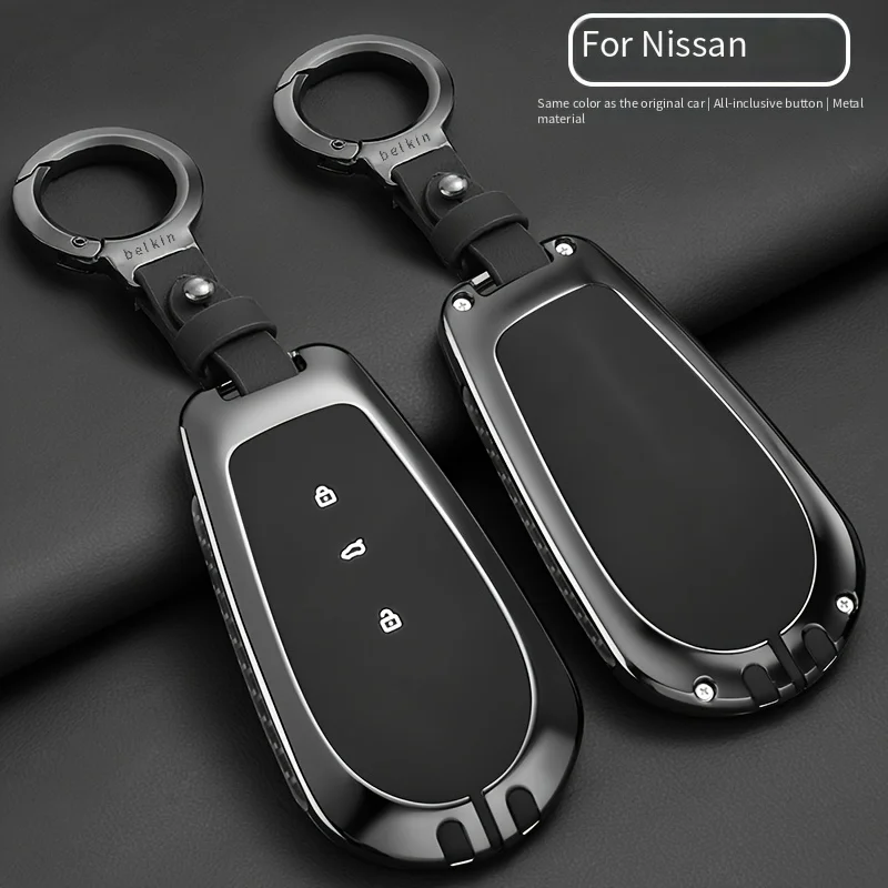 Suitable for 2026 for Nissan N8X Key Case, New N6 N7Pro/Max Black Knight Metal Car Cover Buckle