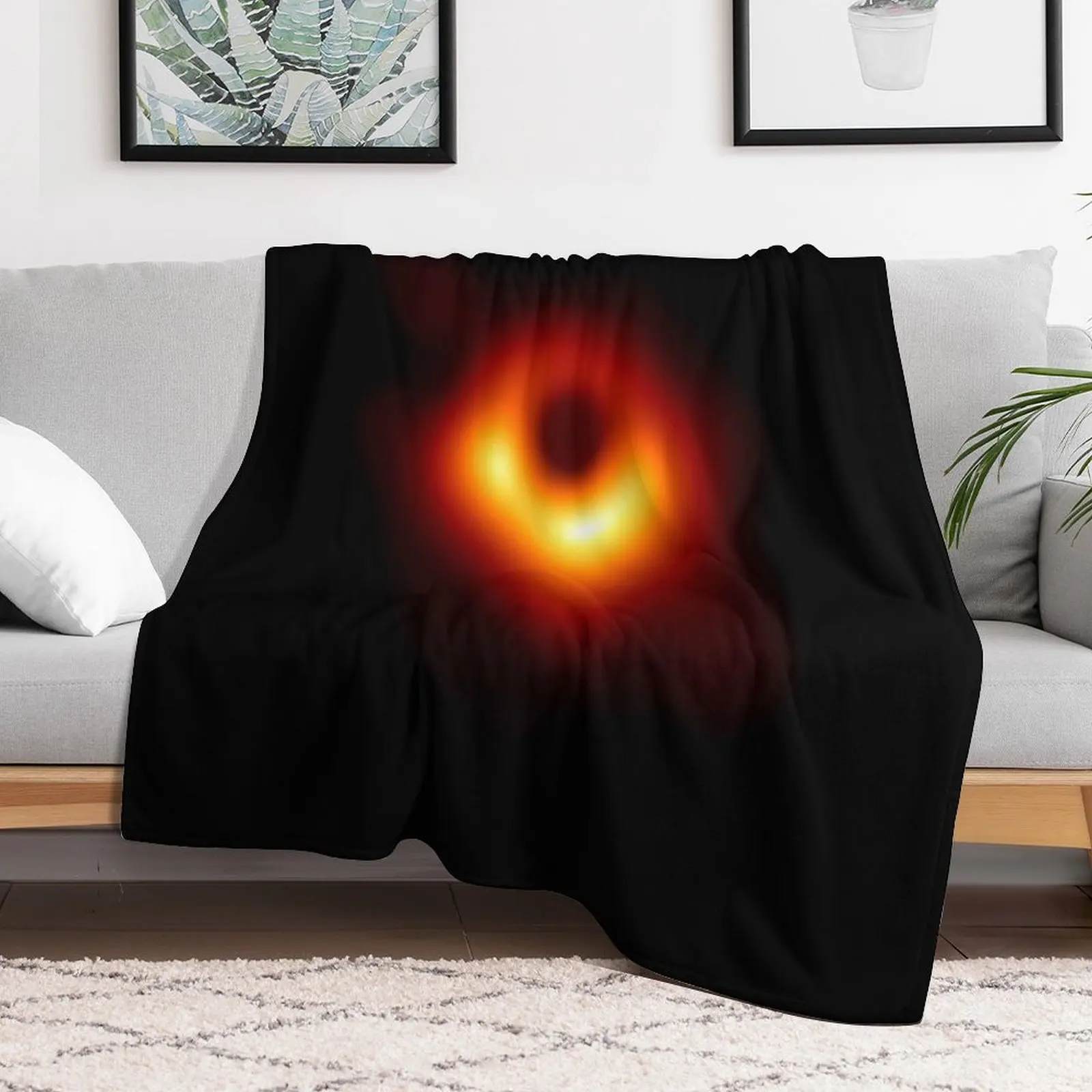 

Black Hole M87 Throw Blanket for babies Beautifuls Blankets