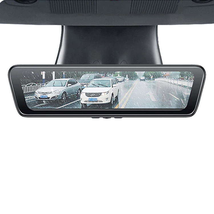 

Streaming mirror car reverse cover model Y rear view with display