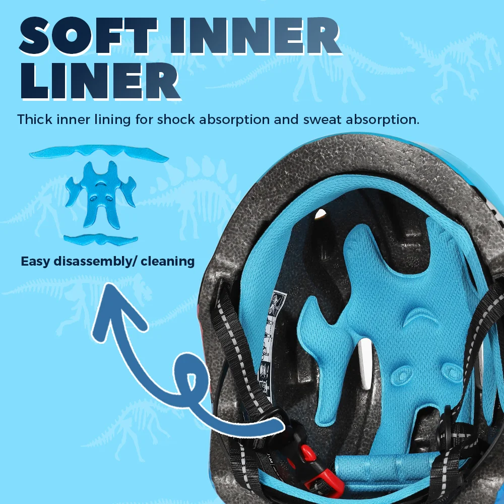 VICTGOAL Kids Bicycle Helmet Child Sports Safety Cycling Protection Knee Elbow Pad Sets Balance Bike Roller Skating Helmet Guard image 5
