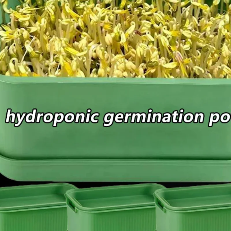 

Plastic Grow Nursery Pots Vegetable Soilless Nursery Trays Seed Germination Tray Seedling Sprout Plate Garden Supplies