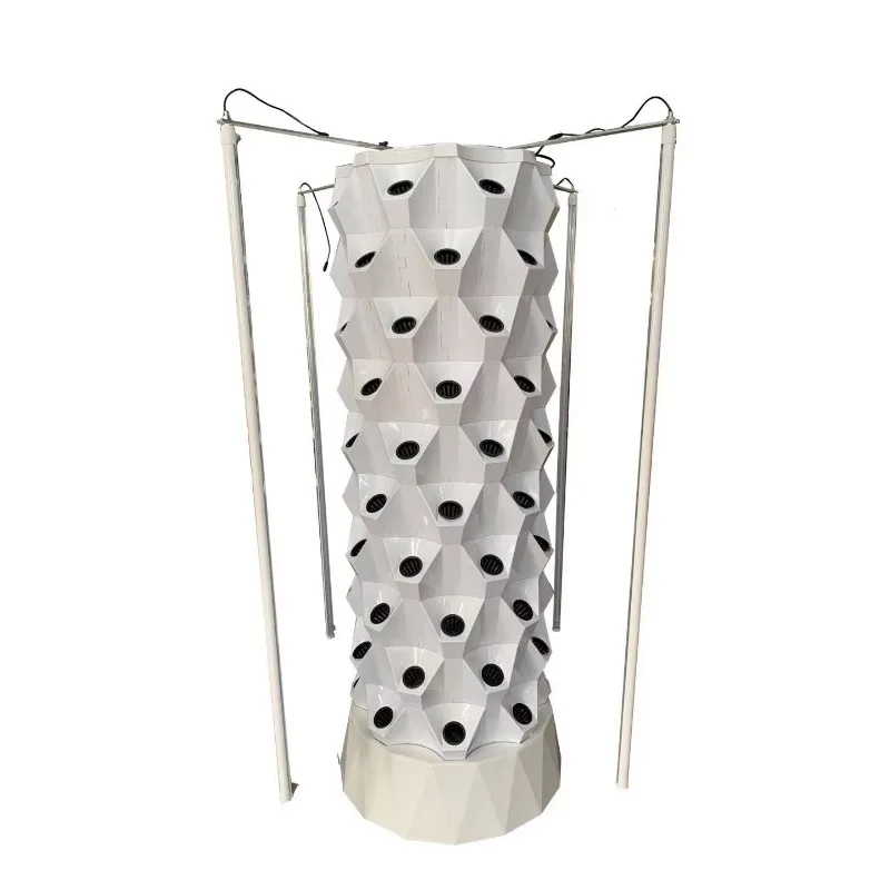 New Agricultural Greenhouse Indoor Aeroponic Hydroponic System Tower Garden Hydroponic Growing System Vertical