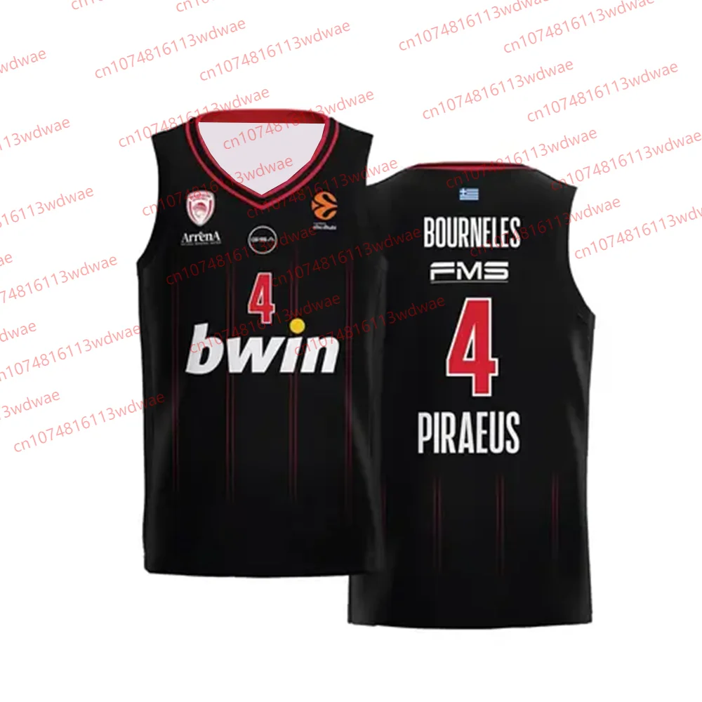 2025 كرة السلة اليونانية جيرسي سريعة الجافة طقم جيرسي رياضي ÔСПСБС كرة السلة جيرسي ألكساندر فيزينكوف 14 كرة السلة جيرسي