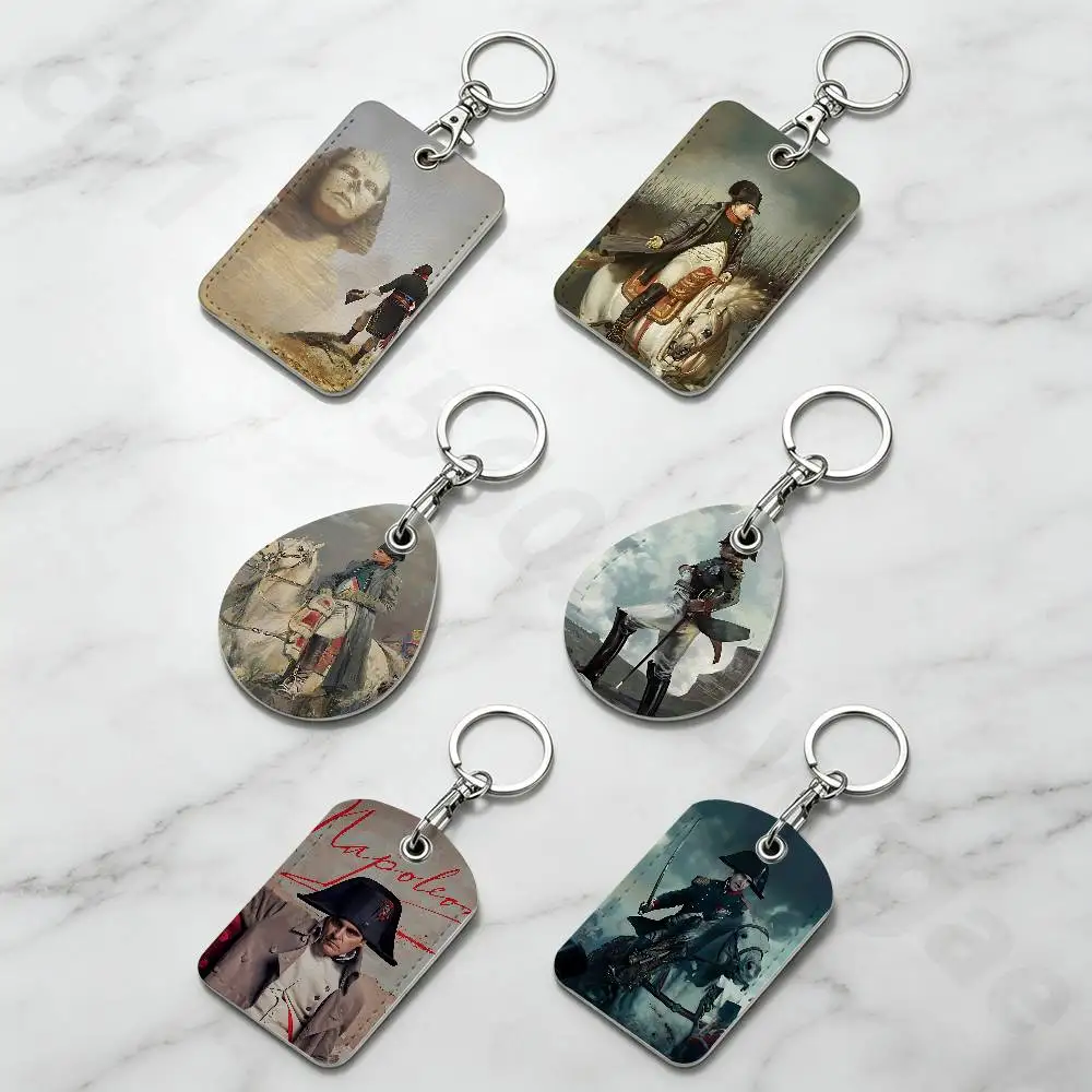 Napoleon Bonaparte Personalised Print Card Holder Suitable For Holder Girls Door Card Case Women Badge Holder Keychain