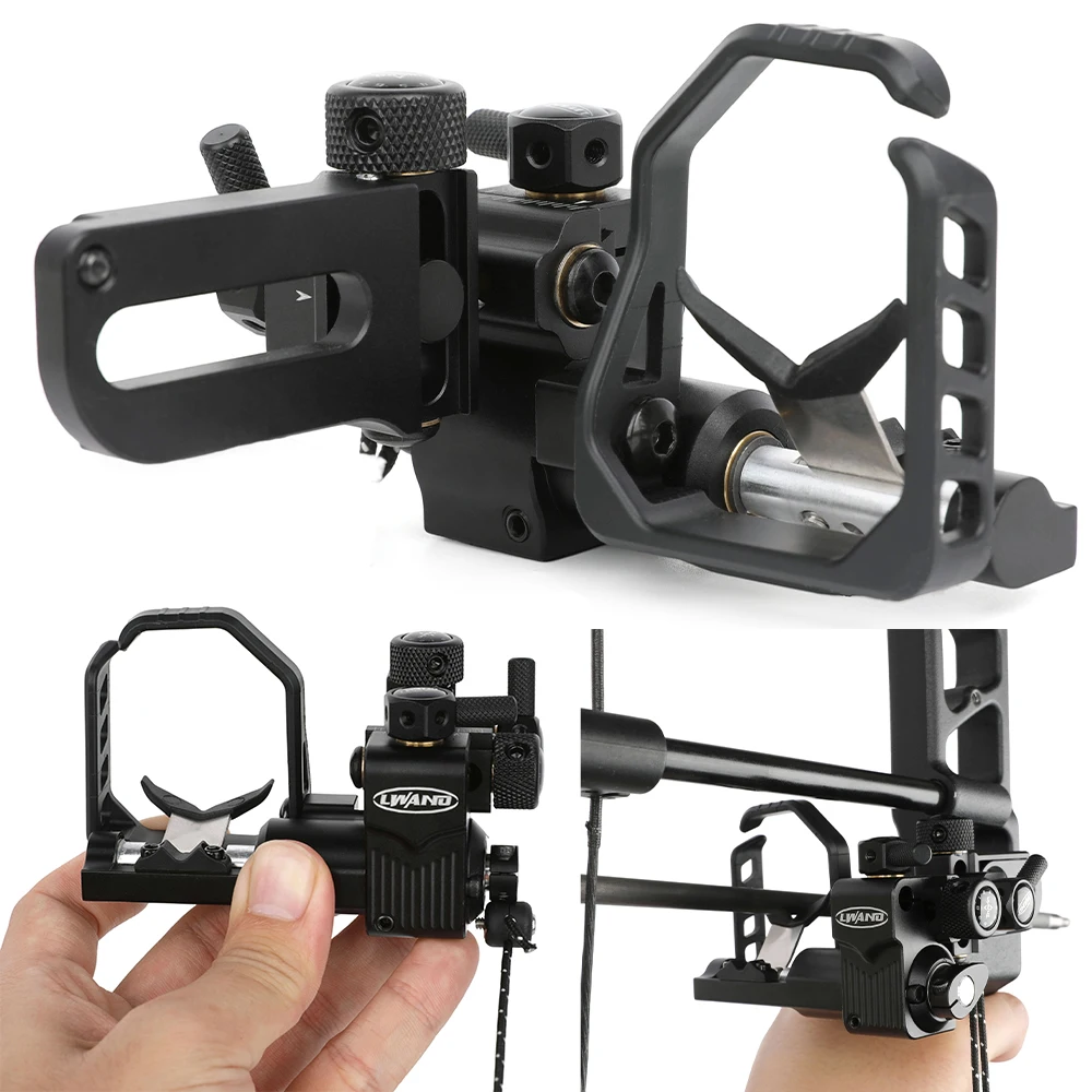 

Drop Away Arrow Rest for Archery Shooting Hunting Target 6061-T6 Aluminum Alloy Right Hand Compound Bow Arrow Rest Accessories