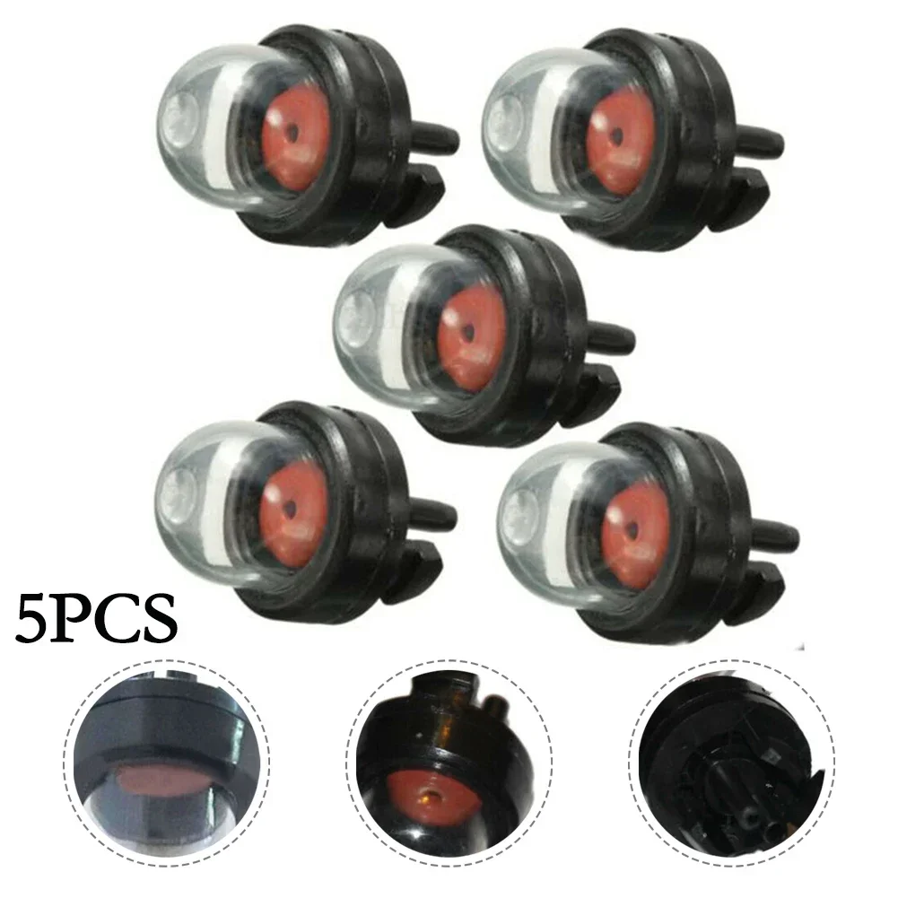 5Pcs Petrol Snap In Primer Bulb Fuel Pump Bulbs For Chainsaws Blowers Trimmer Chainsaw Carburetor Replacement Power Tool Parts