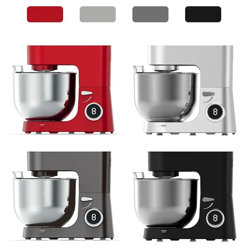 سعر منخفض سعة كبيرة 8L-15L آلة الشيف المنزلية والتجارية ذات الأغراض المزدوجة خلاط متعدد الوظائف