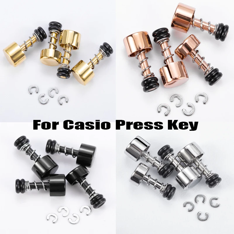 DIY Personality Press Key For Casio 5600 DW-5600 GA-2100 2110 GM2100 GW-B5600 Stainless steel push-button Accessories Fine Steel