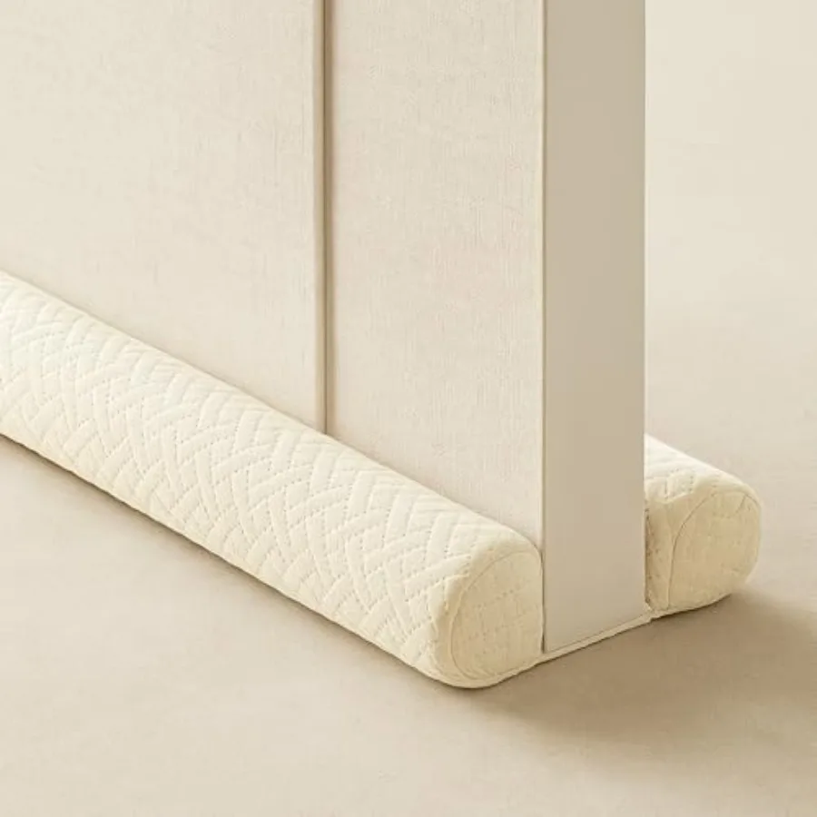 

Velvet Under Door Draft Stopper Noise Blocker and Soundproof Door Seal Blocks Cold Air Light and Smoke Easy Install Under Door