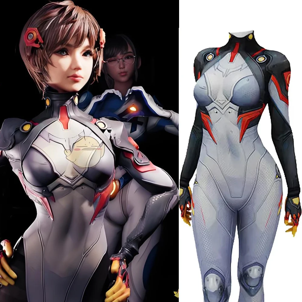 

PS5 GAME Marvel Rivals Peni Parker Blender Cosplay Superhero Spandex Zentai Bodysuit Outfits Peni Parker Halloween Costume Adult