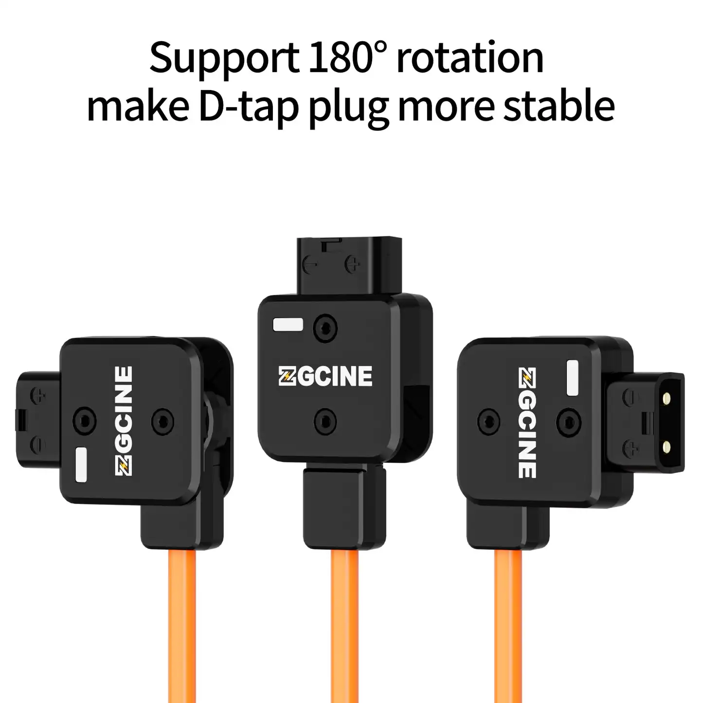 Kabel zasilający D-tap na DC 12V 5.5*2.5 do Canon C70, Blackmagic Video Assist, Atomos Ninja, Shogun, SmallHD Monitor, 60 cm — zdjęcie produktu 3