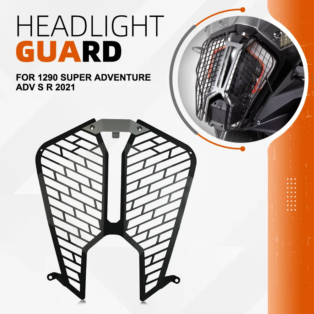 

Headlight Guard For 1290 Super Adventure ADV S R 2021 Motorcycle Accessories Headlamp Grill Head Light Protections Cover