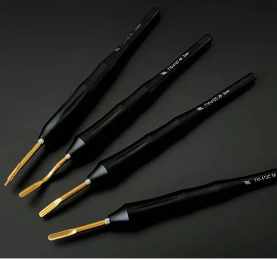 Dental Pen Style Extraction Knife DLC Dental Luxating Root Tooth Alloy Elevator Knife Minimally Invasive Dentist Dentistry Tools