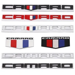 Car Sticker Metal CAMARO Badge Emblem Decals for Chevrolet Chevy Camaro Cruze Equinox Captiva Aveo Silverado Lacetti Spark Sail