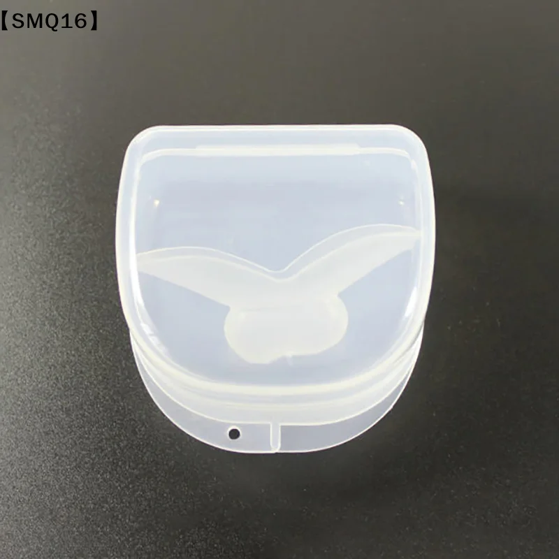 Tongue  Silicone Sleep Guard Tongue Retain Breathing Aid Snore Apnea Anti Snoring Mouthpiece Device 1pc【SMQ】