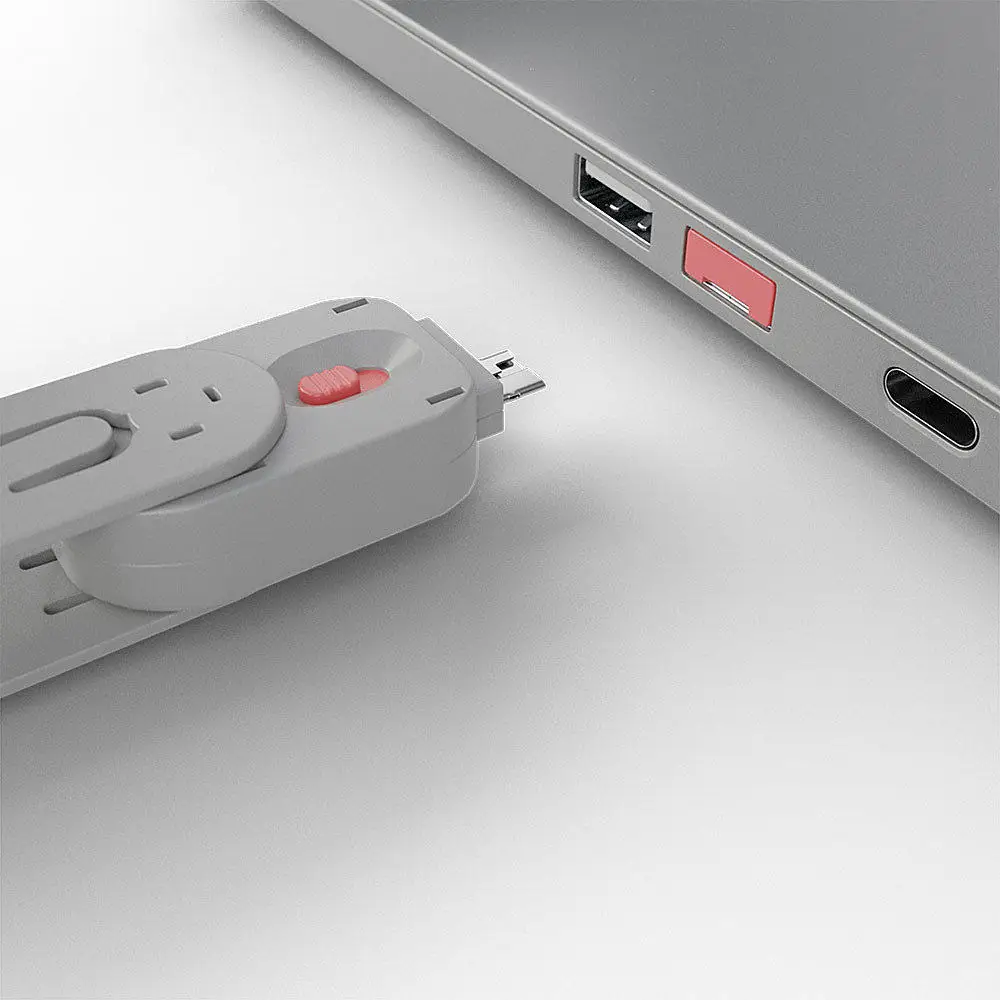 Computer usb port blockers key from Lindy for Data safety protection