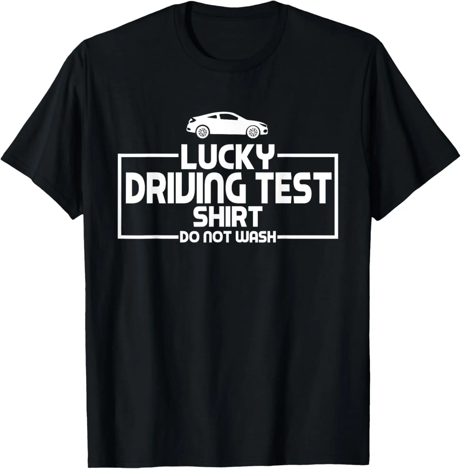 

Lucky Driving Test — рубашка для теста вождения в подарок для нового водителя