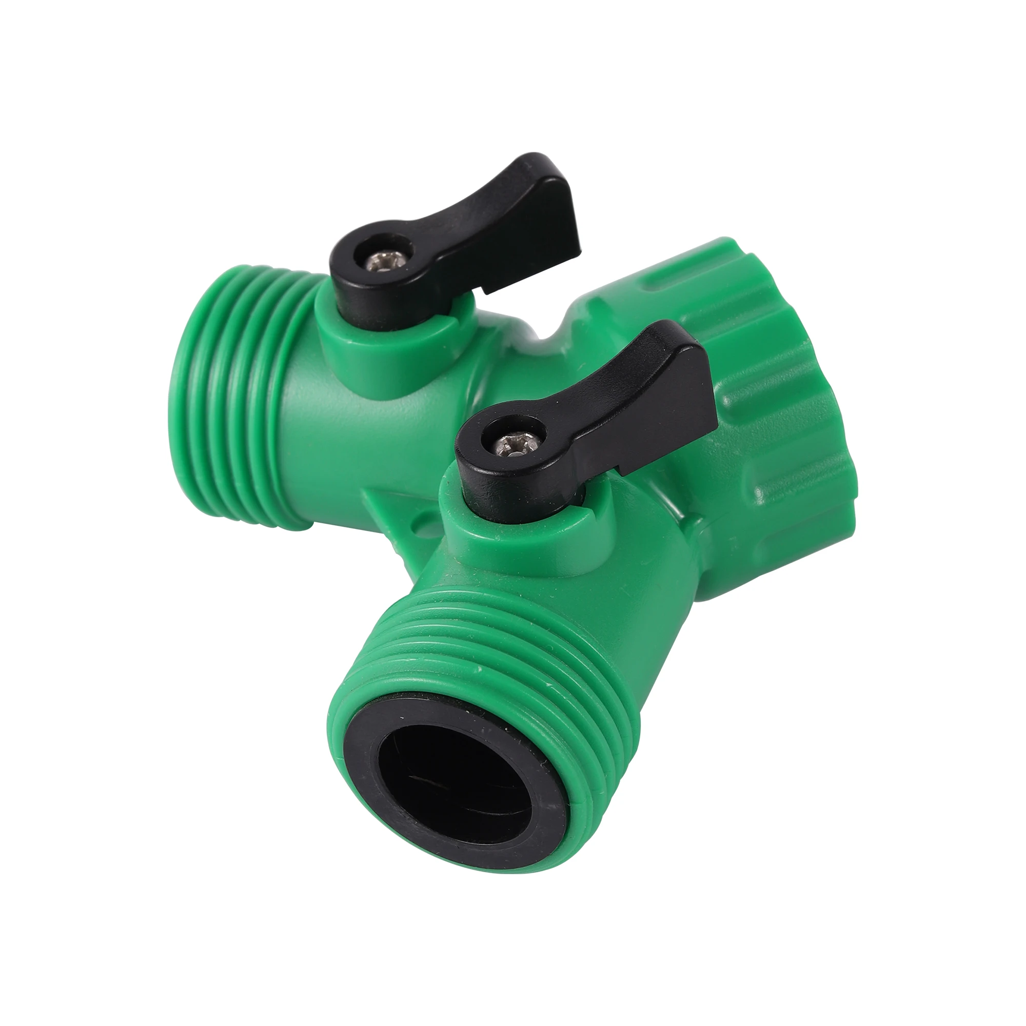 Garden Hose Diverter Hose Y Distributor Garden Hose Faucet Distributor Y Hose Valve Connector Adapter Water Flow Control Valve