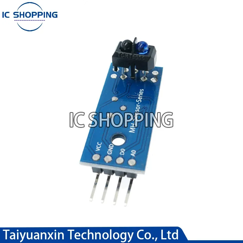 10PCS TCRT5000L Photoelectric Sensors Reflective Optical Sensor Transistor Output Infrared for Tracking and Obstacle Avoidance