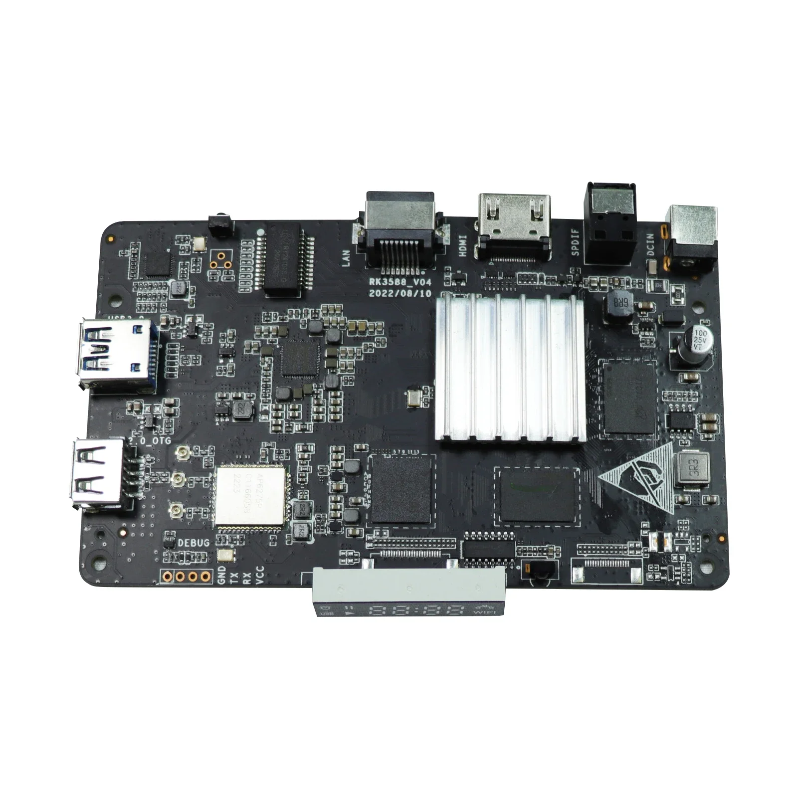 

OEM H96 Max V58 Rk3588 Четырехъядерный процессор 8K Android PCBA Плата Custom TV Box PCB и плата PCBA